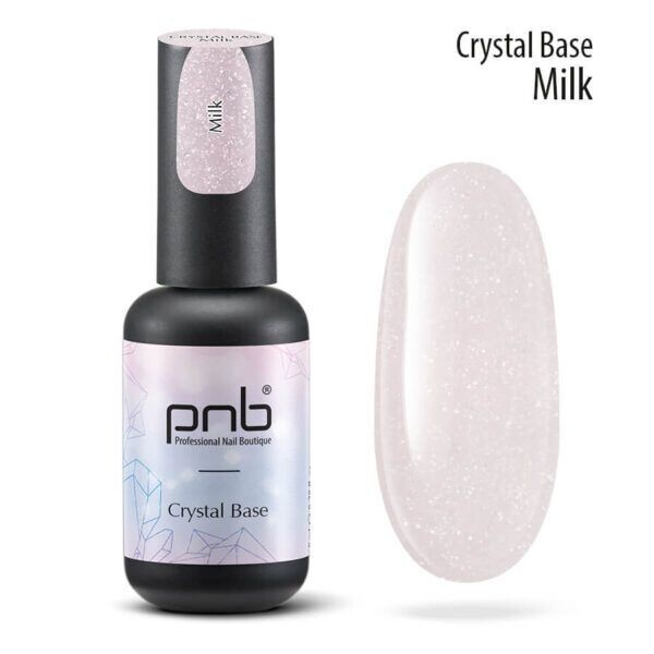 UV/LED Crystal Base Lack PNB, Milk 8 ml