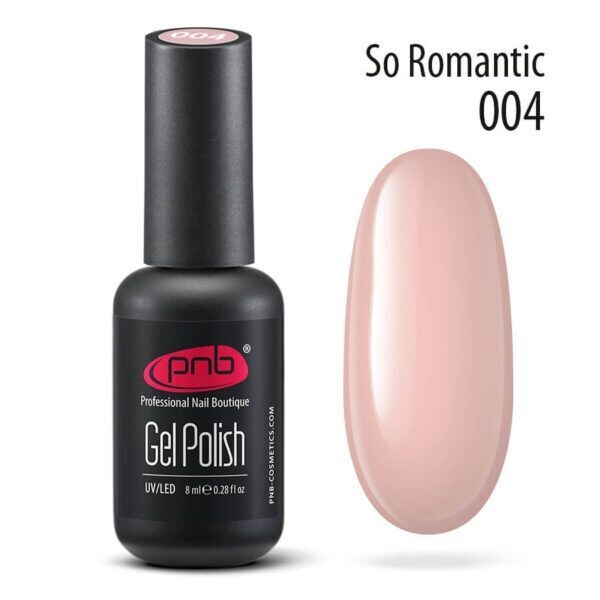 UV/LED Gel Polish Nagellack PNB 004  "ROMANTIC"  8ml