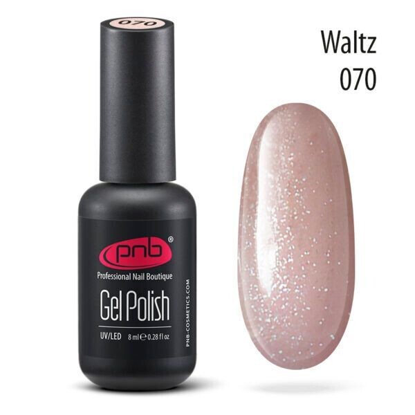 UV/LED Gel Polish Nagellack PNB 070 "WALTZ"  8ml