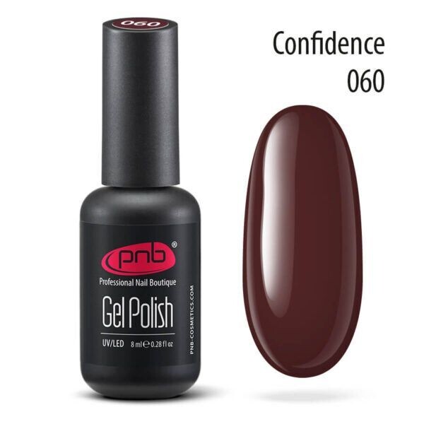UV/LED Gel Polish Nagellack PNB 060 "CONFIDENCE"  8ml