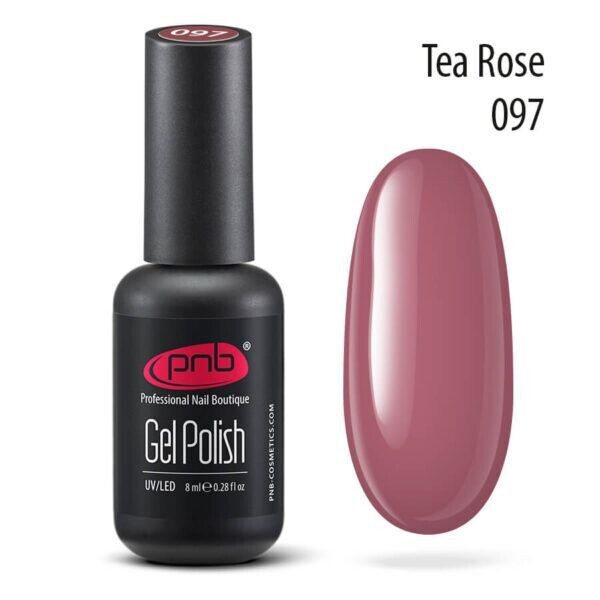 UV/LED Gel Polish Nagellack PNB 097 "TEA ROSE"  8ml