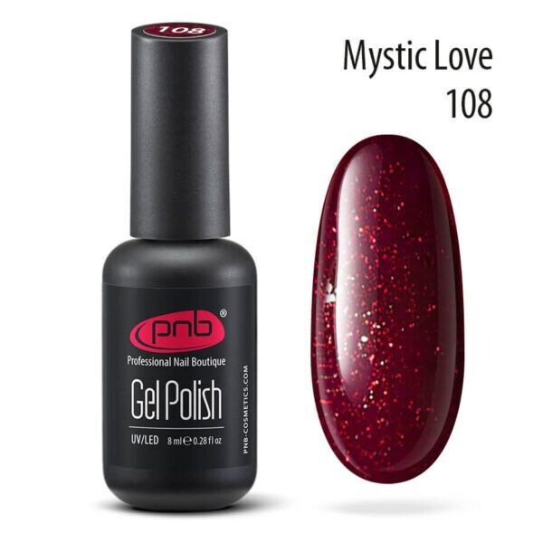 UV/LED Gel Polish Nagellack PNB 108 "MYSTIC LOVE"  8ml
