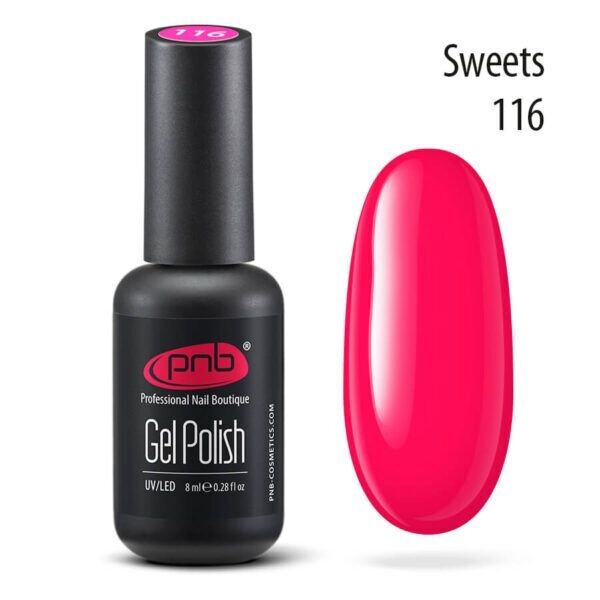 UV/LED Gel Polish Nagellack PNB 116 "SWEETS"  8ml