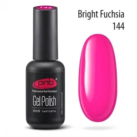 UV/LED Gel Polish Nagellack PNB 144 "FUCHSIA"  8ml