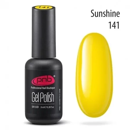 UV/LED Gel Polish Nagellack PNB 141  "SUNSCHINE"  8ml