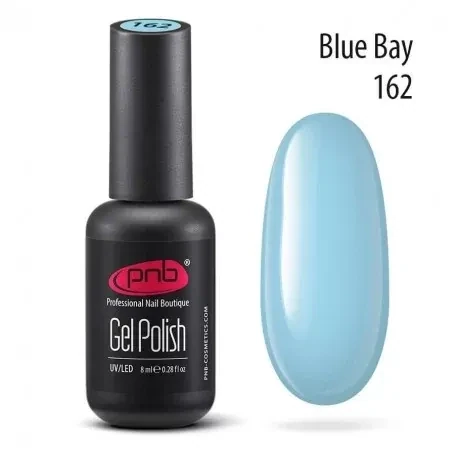 UV/LED Gel Polish Nagellack PNB 162 " BLUE BAY "  8ml