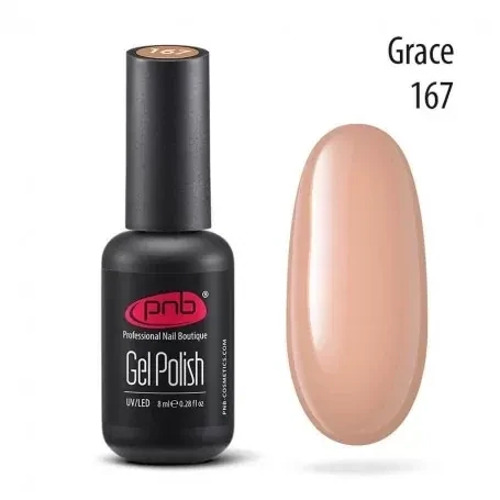 UV/LED Gel Polish Nagellack PNB " Grace" 8ml