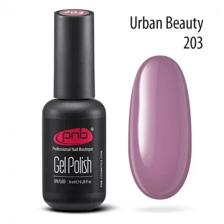 UV/LED Gel Polish Nagellack PNB 203 " URBAN BEUTY" 8ml