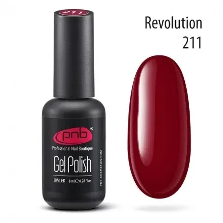 UV/LED Gel Polish Nagellack PNB 211 "REVOLUTION"  8ml