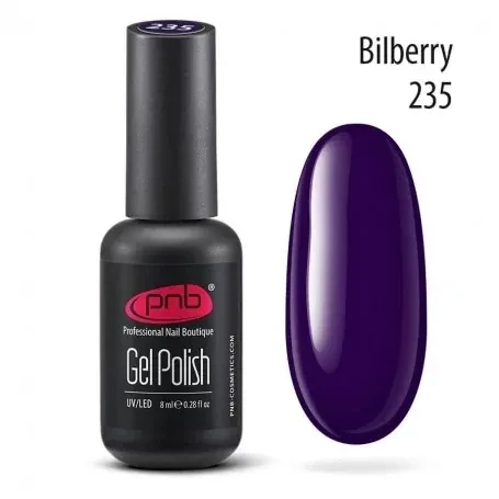 UV/LED Gel Polish Nagellack PNB 235 "BILBERRY"  8ml