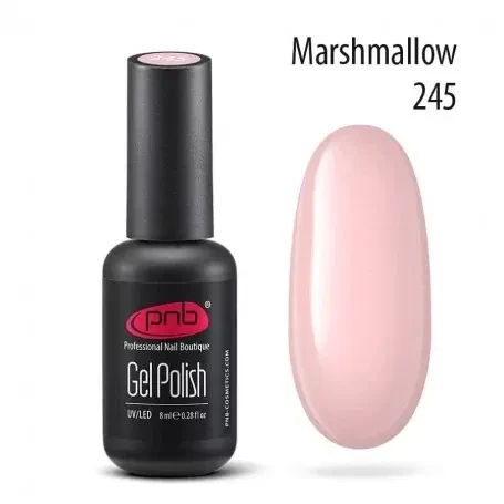 UV/LED Gel Polish Nagellack PNB 245 "MARSCHMALLOW"  8ml