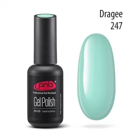 UV/LED Gel Polish Nagellack PNB 247"DRAGEE"  8ml