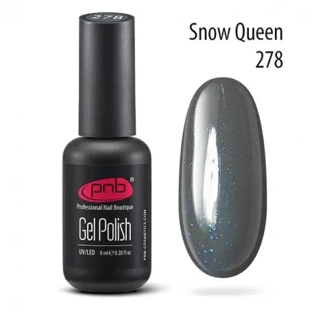 UV/LED Gel Polish Nagellack PNB 278 "SNOW QUEEN"  8ml