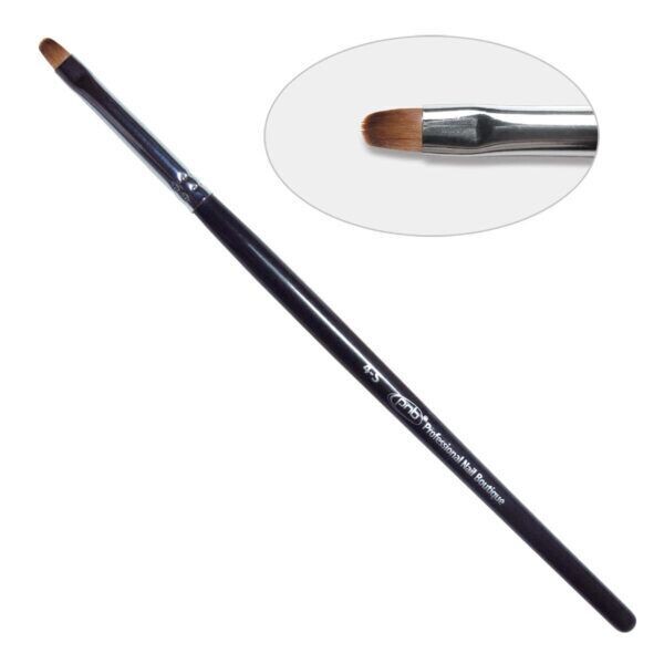 6G. BRUSH FOR GEL OVAL 4-S PNB, NYLON