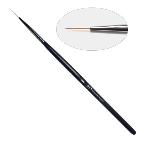 2D. DESIGN BRUSH ROUND 000-S PNB, NYLON