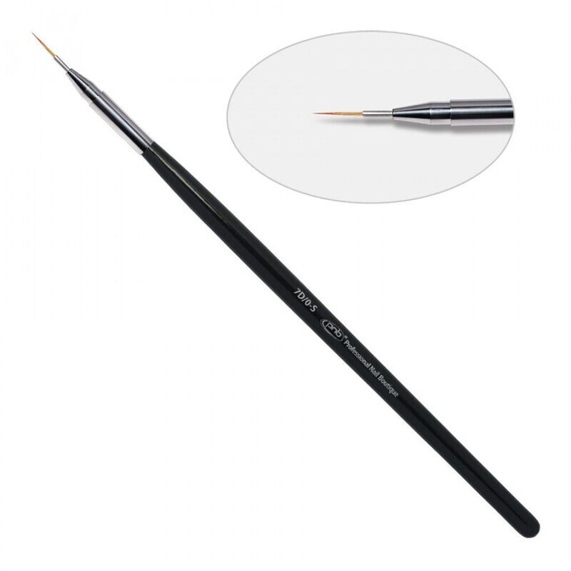 7D Nail Art Brush Round 0-S, Nylon, 5,5 Mm