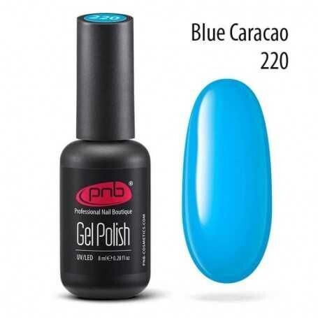 UV/LED Gel Polish Nagellack PNB 220 "BLUE CURACAO"  8ml