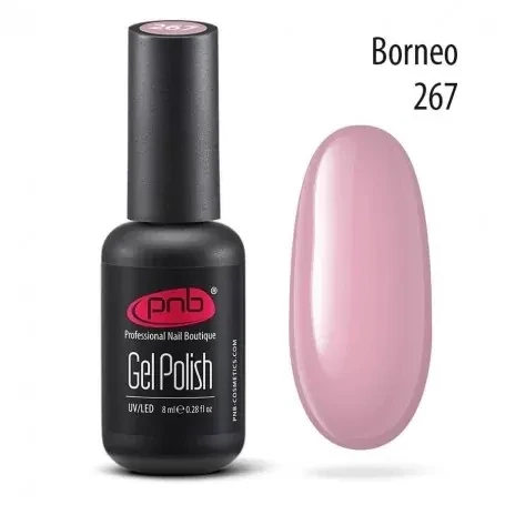 UV/LED Gel Polish Nagellack PNB 267 "BORNEO"  8ml