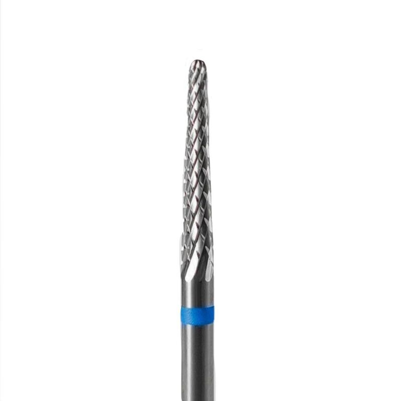 Carbide Nail Drill Bit, "Cone" Blue, Diameter 2.3 mm / Working Part 14 mm von Staleks FT71B023/14