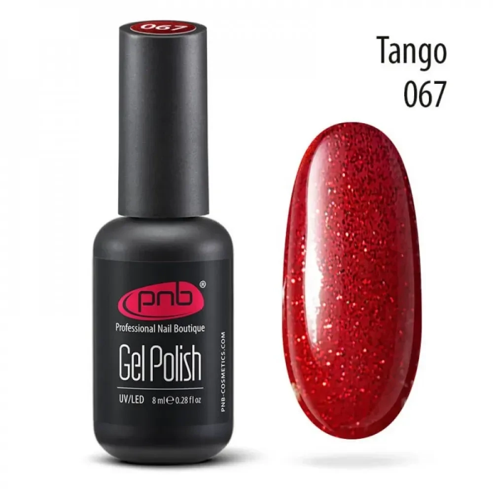 UV/LED Gel Polish Nagellack PNB 067 "TANGO"  8ml