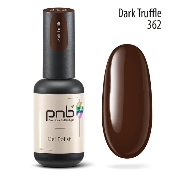 PNB UV/LED Polish Gel 362 Dark Truffle 8ml