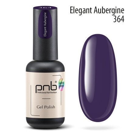 UV/LED Gel Polish Nagellack PNB  364  "Elegant Aubergine "8ml