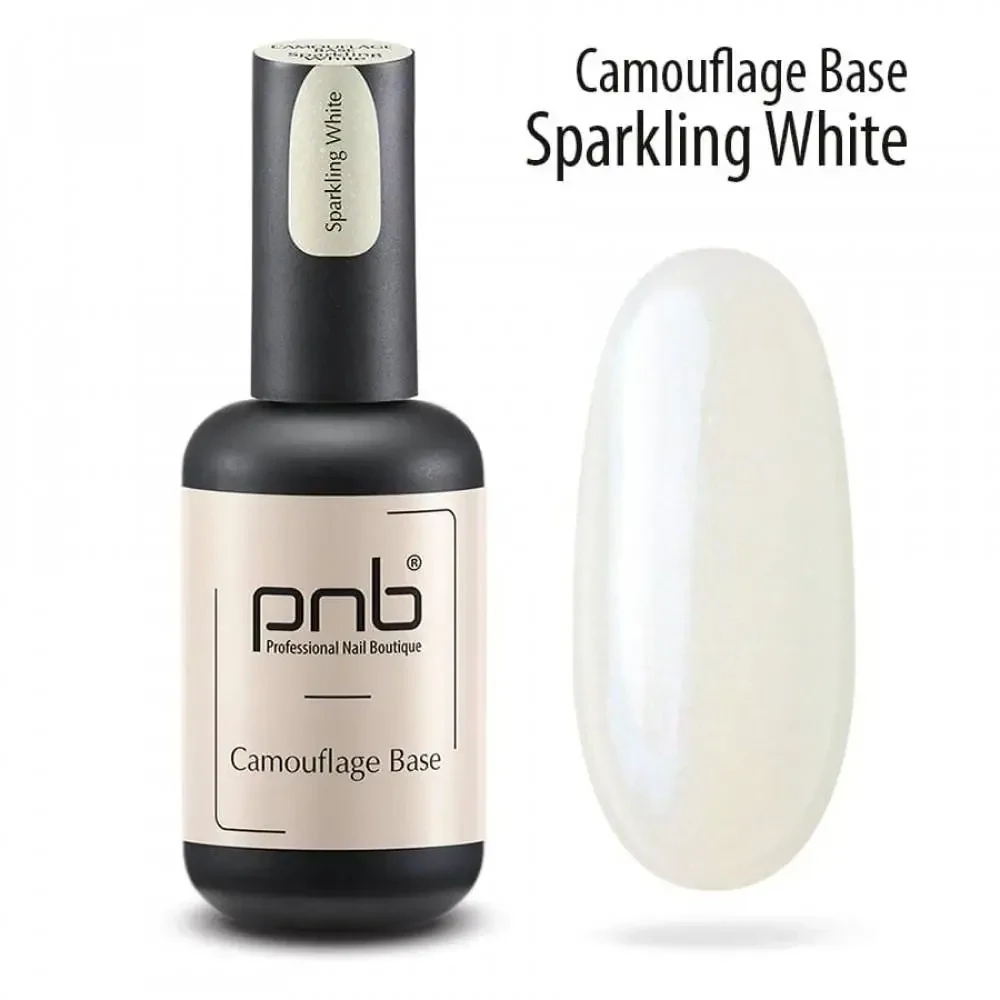 UV/LED Camouflage Base Lack PNB, Sparkling White 8ml