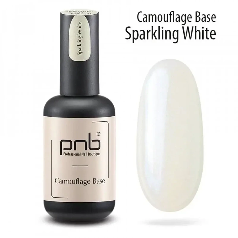 UV/LED Camouflage Base Lack PNB, Sparkling White 8ml