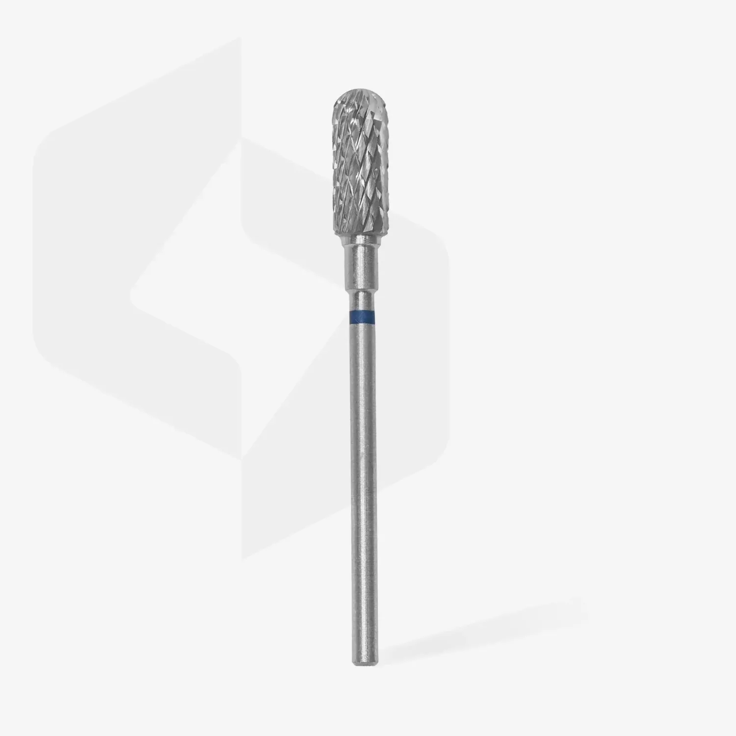 STALEKS PRO EXPERT CARBIDE NAIL DRILL BIT ROUNDED CYLINDER BLUE HEAD DIAMETER 5 MM WORKING PART 13 MM FT30B050/13
