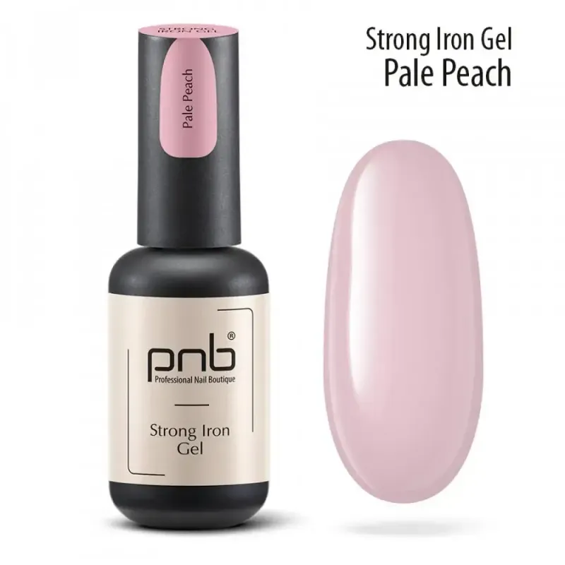 PNB UV/LED Strong Iron Gel, Pale Peach 8ml