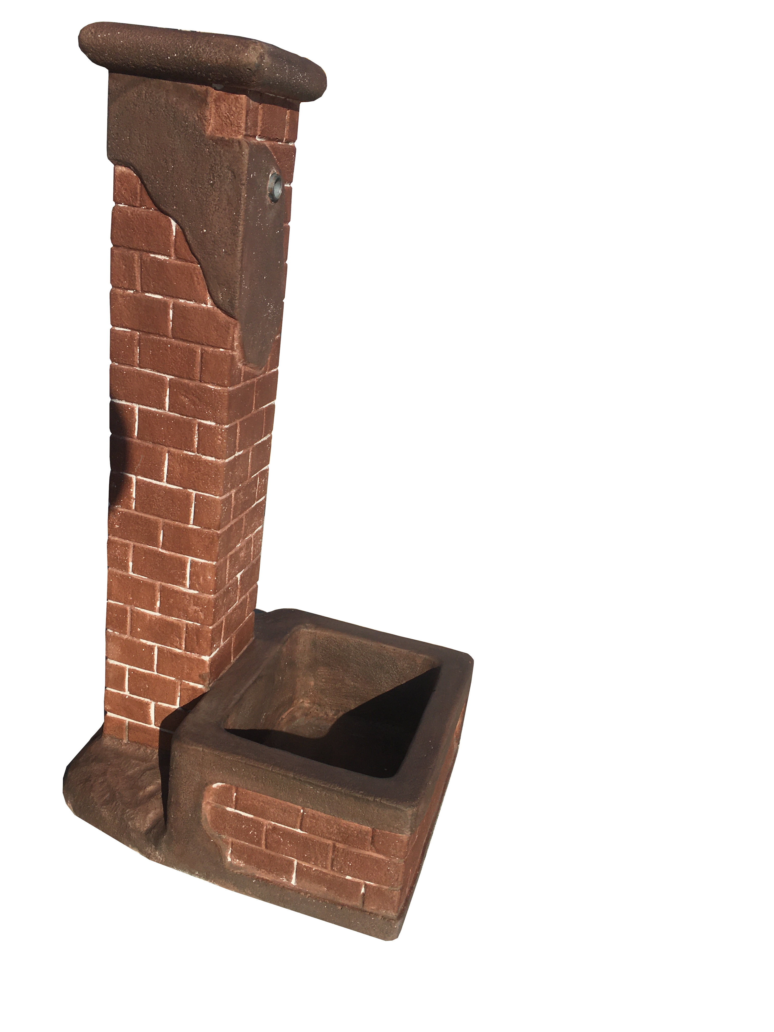 Fontana Mattone Resina