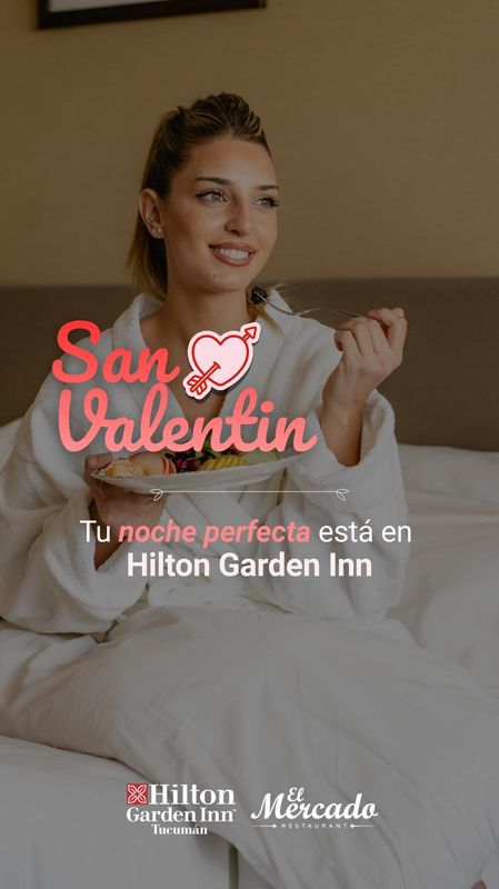 SAN VALENTIN EN HGI TUCUMÁN - ALOJAMIENTO + CENA