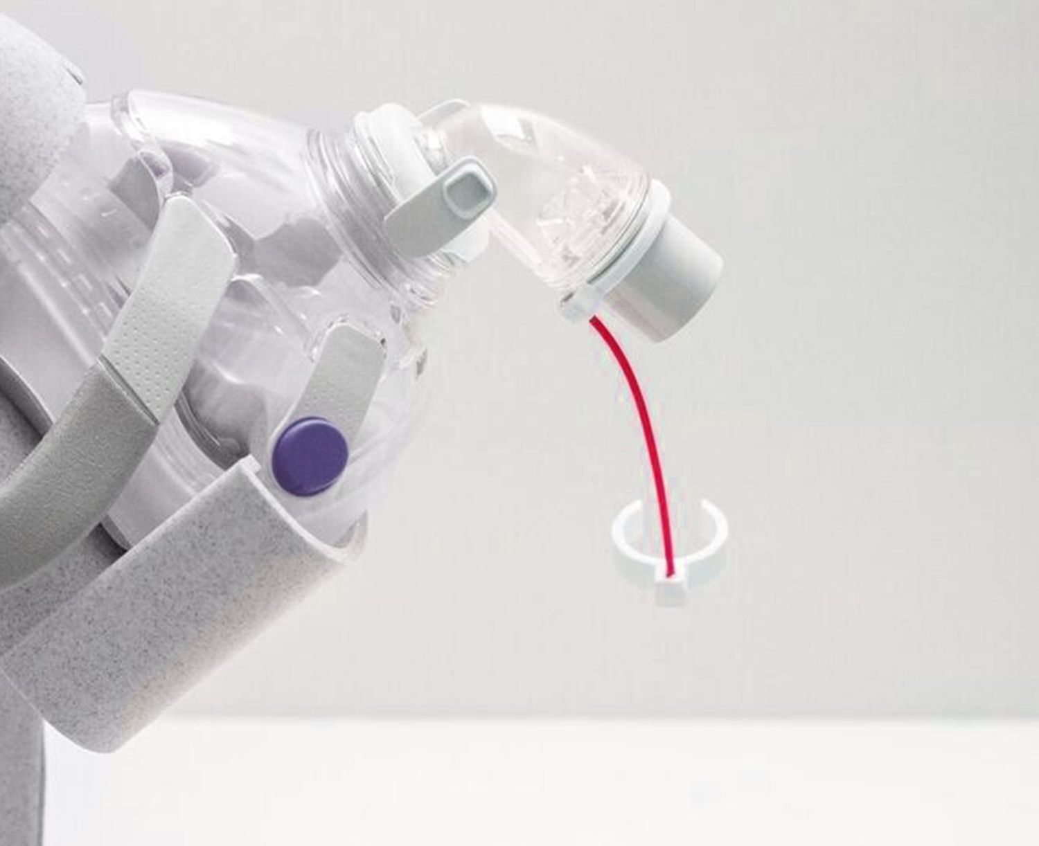 Safety Tether for Heated CPAP/BIPAP