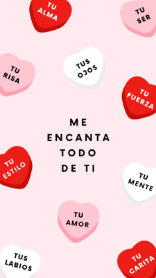 Historia de Instagram Frase Romantica