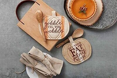 Thanksgiving Fall Pot Holders+