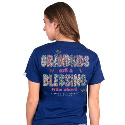 Simply Southern Short Sleeve Grandkids Shirt+