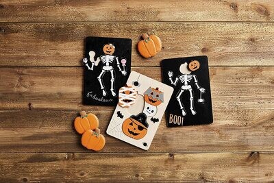 Kid&#39;s Halloween Wood Puzzles+