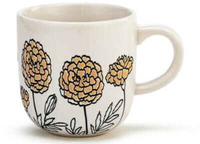 Monthly Birth Flower Coffee Mug+