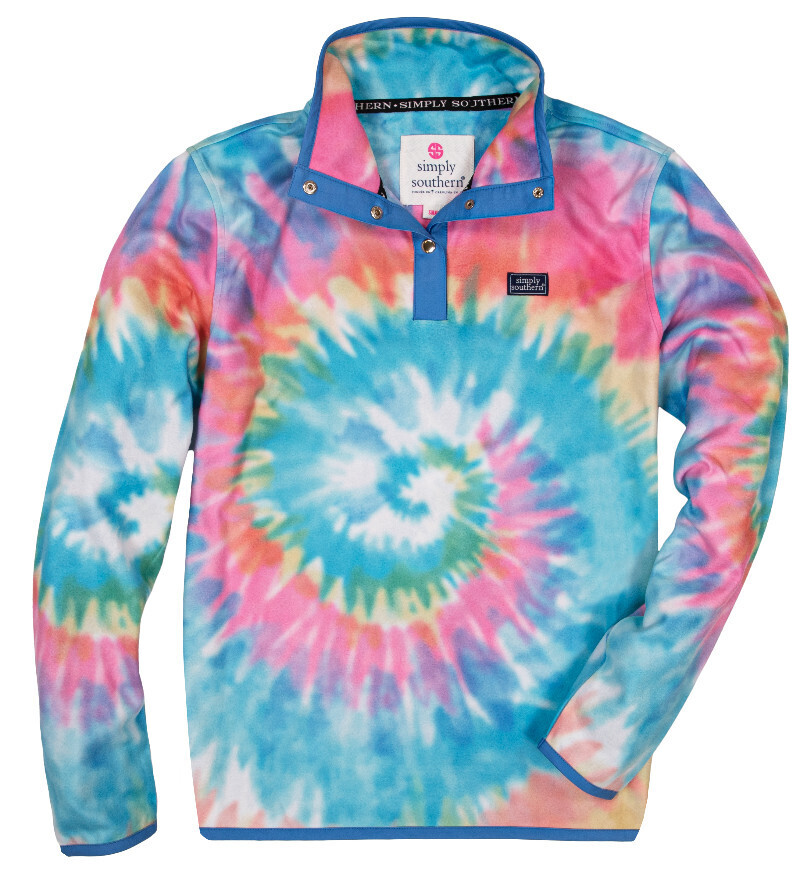 Simply Southern Tiedye Pullover Swirl+