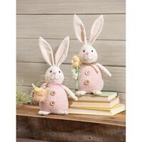 Fabric Bunny Table Decor+