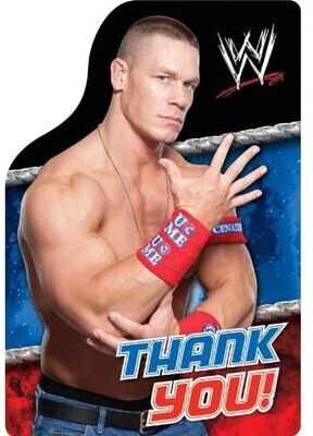 Wrestling WWE John Cena Thank you notes 8ct AMZ+