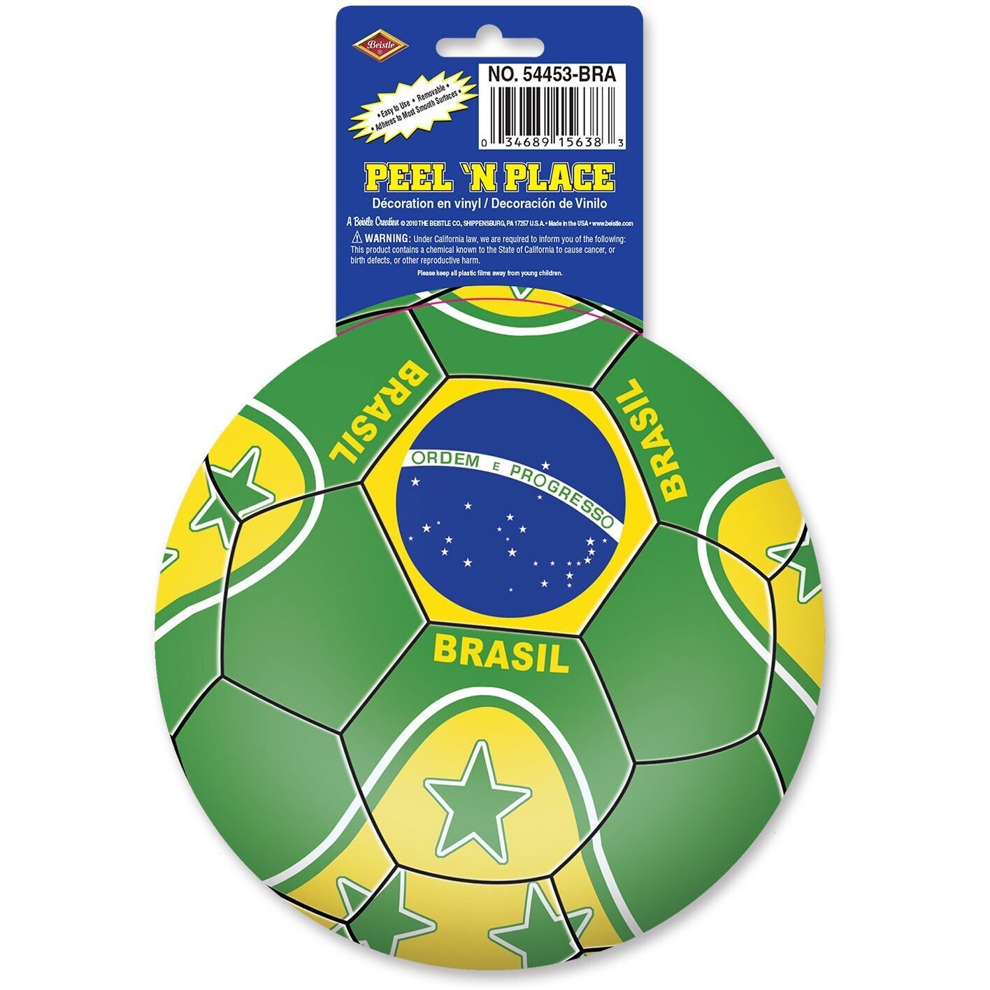 Brazil Soccer Sticker+