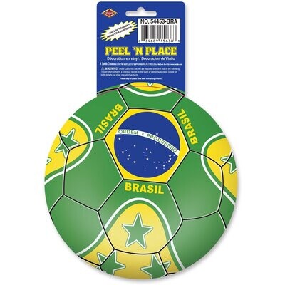 Brazil Soccer Sticker+