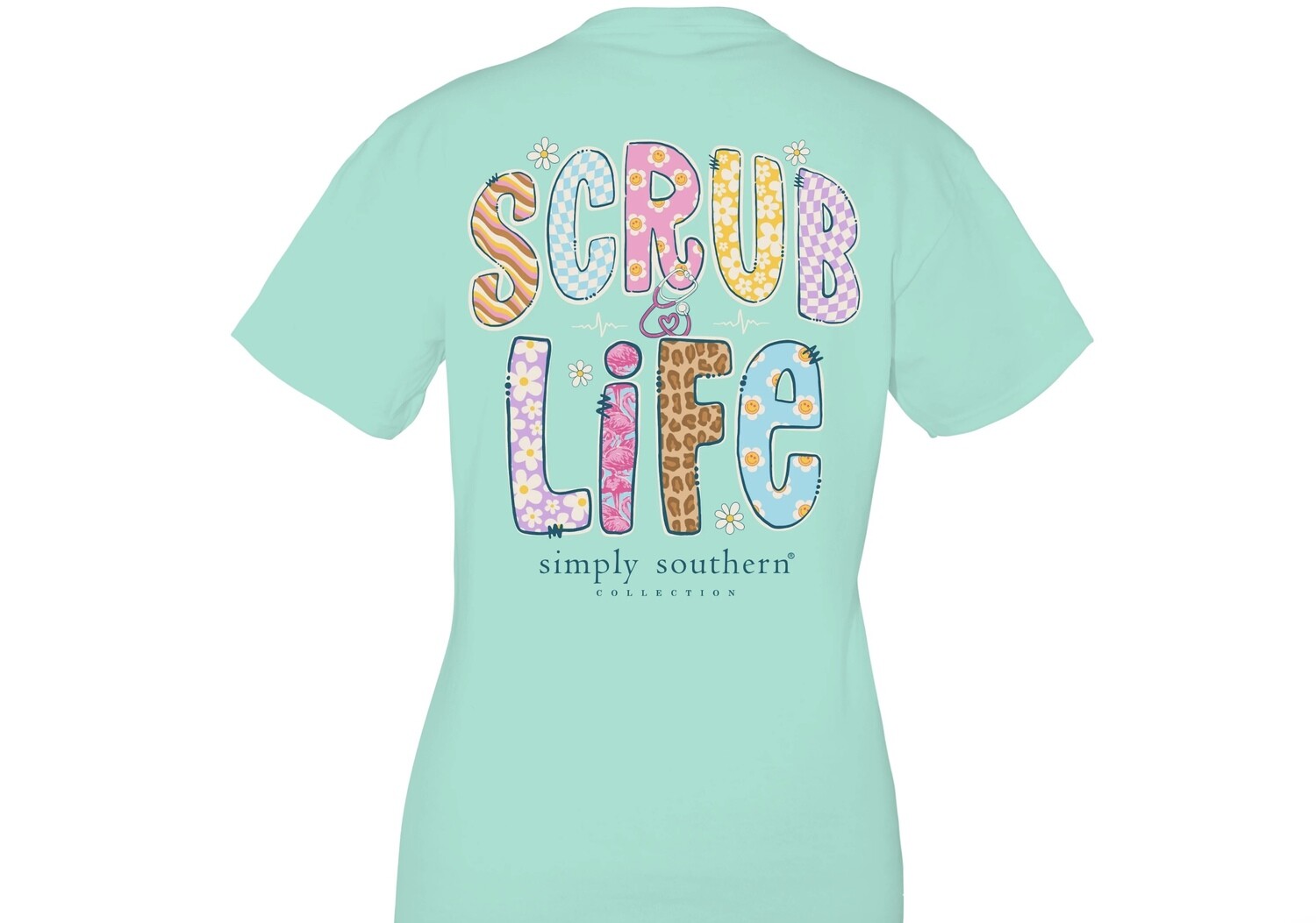 Simply Southern Short Sleeve Scrub Surf+