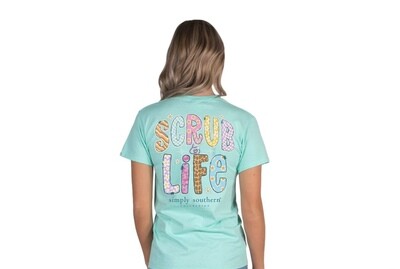 Simply Southern Short Sleeve Scrub Surf+