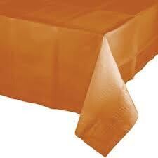 Pumpkin Spice 54x108 Plastic Table cover+