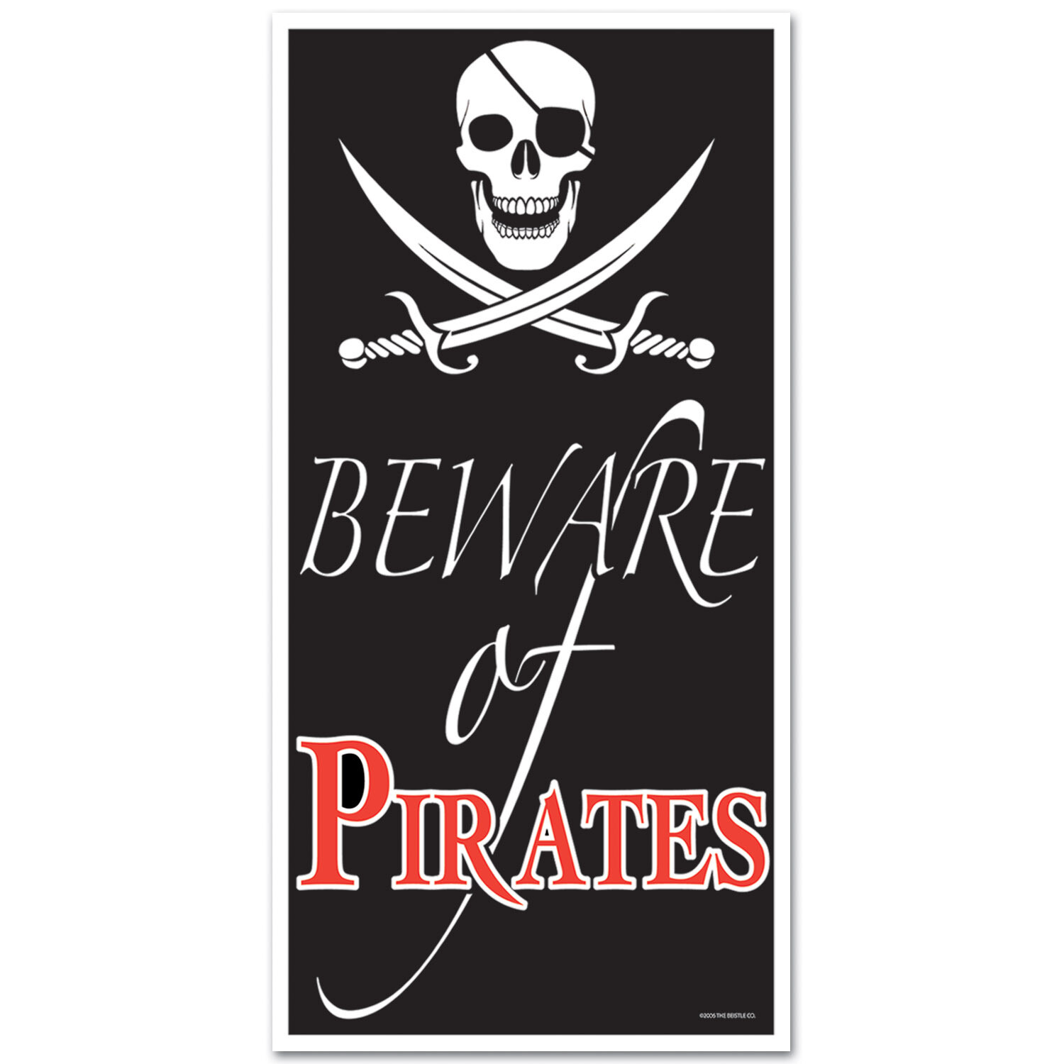 Beware of Pirates Door Cover+