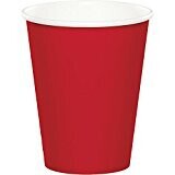Classic Red 9oz Hot/Cold Cup 24ct+