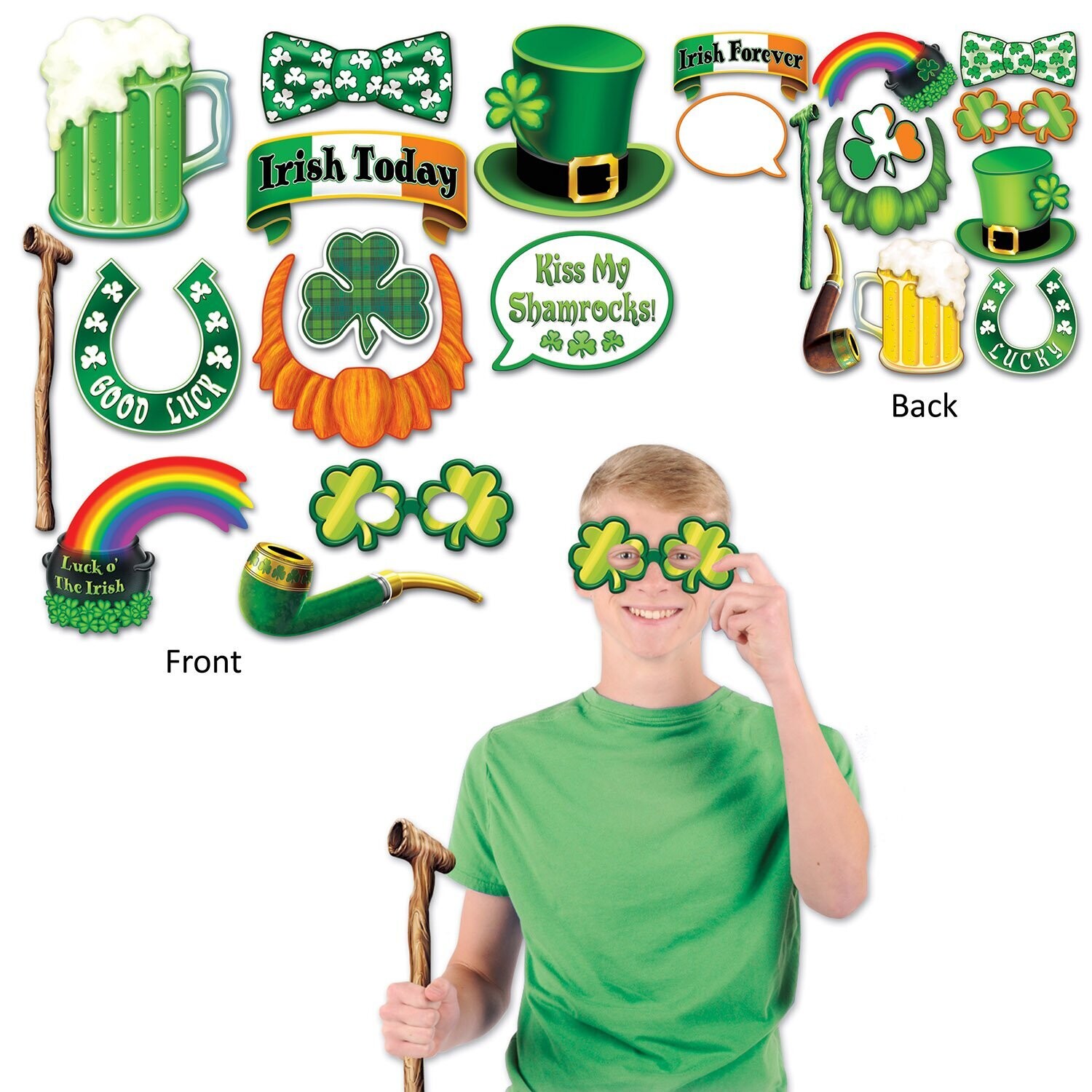 St. Patrick&#39;s Day Photo Props AMZ+