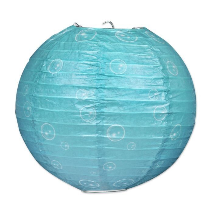 Under The Sea Lanterns 3 Pack Paper Turq. AMZ+